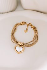 Pearl Heart Gold